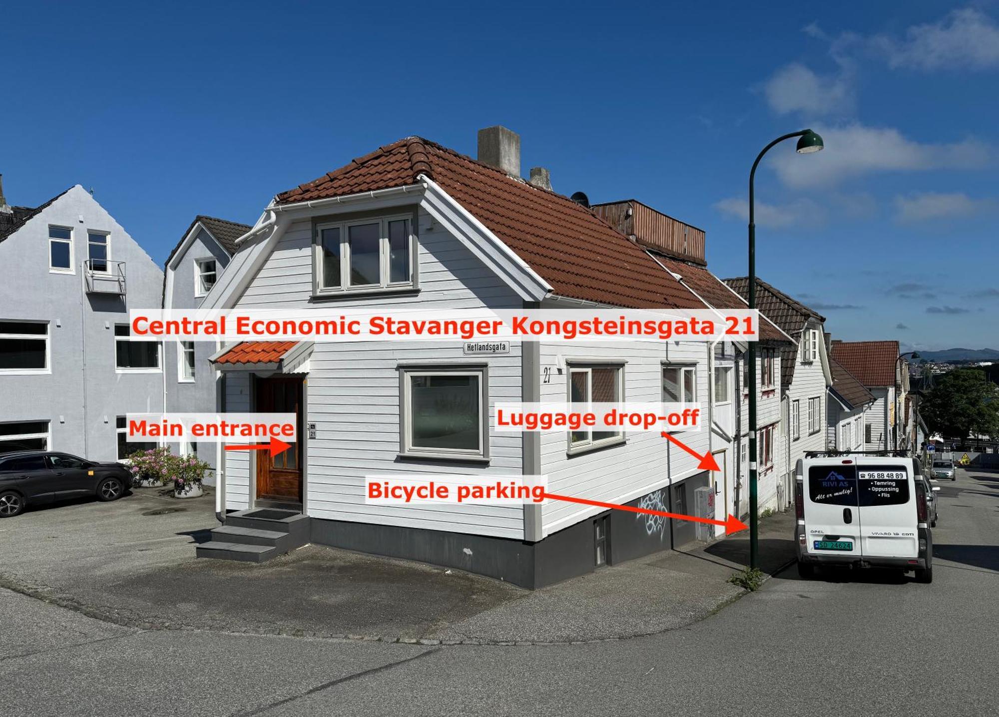 Central Economic Stavanger Kongsteinsgata Extérieur photo